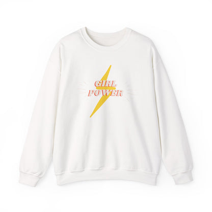 Mom's Girl Power Crewneck Sweatshirt - Cozy and Empowering Apparel