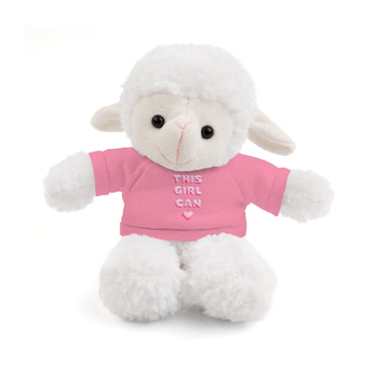 "This Girl Can" Empowering Stuffed Animal Lovie Plush Toy