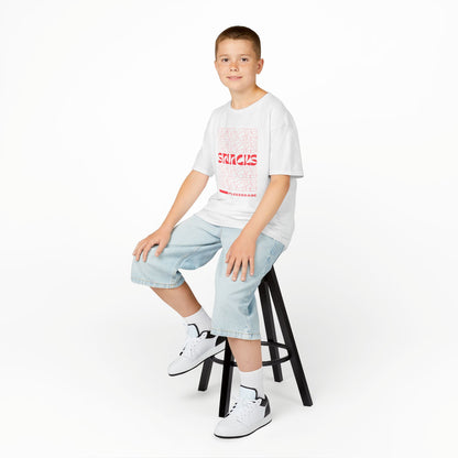 Red Boys Snacks Tee - Fun & Comfy Cotton T-Shirt for Snack Lovers