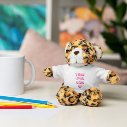 "This Girl Can" Empowering Stuffed Animal Lovie Plush Toy