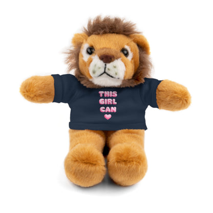 "This Girl Can" Empowering Stuffed Animal Lovie Plush Toy