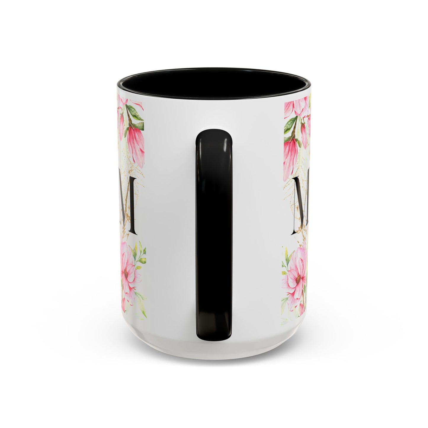 Floral Mom Accent Coffee Mug - Perfect Gift for Mother's Day