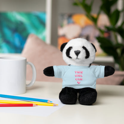 "This Girl Can" Empowering Stuffed Animal Lovie Plush Toy