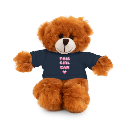 "This Girl Can" Empowering Stuffed Animal Lovie Plush Toy