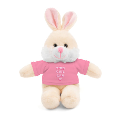 "This Girl Can" Empowering Stuffed Animal Lovie Plush Toy