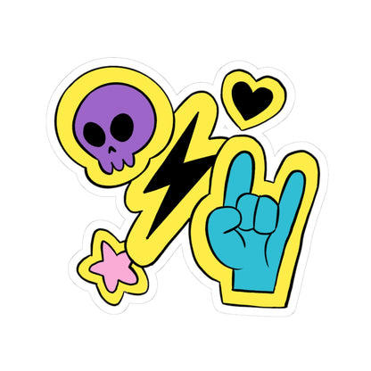 Cute Punk Icons Sticker