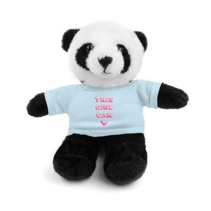 "This Girl Can" Empowering Stuffed Animal Lovie Plush Toy