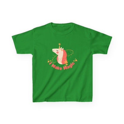 I Make Magic Kids Unicorn T-Shirt - Fun Cotton Tee for Creative Kids