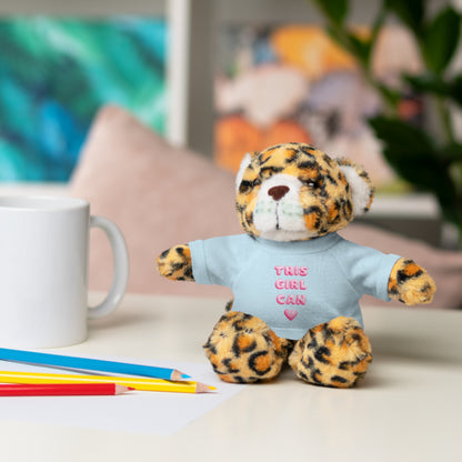 "This Girl Can" Empowering Stuffed Animal Lovie Plush Toy