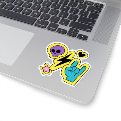 Cute Punk Icons Sticker